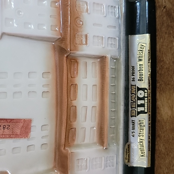 Vintage 1968 Jim Beam The Broadmoor 50th Anniversary Decanter-Empty - Picture 4 of 5